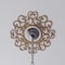 Ekena Millwork Reims Wood Fretwork Pierced Ceiling Medallion, Walnut, 34"OD x 13"ID x 3/8"T CMWP34X34X0375REWA - alternate 6
